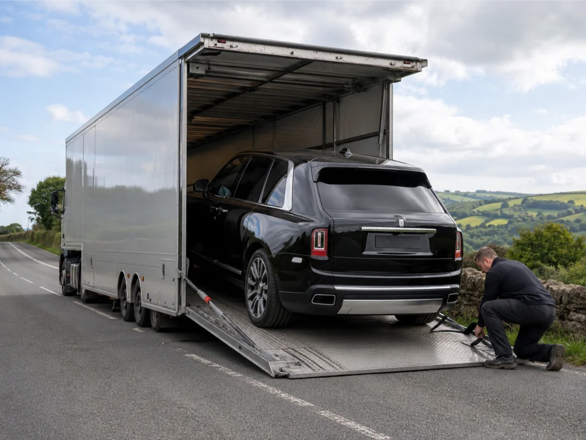 Vehicle collection and delivery service for specialist engine repairs in Exeter