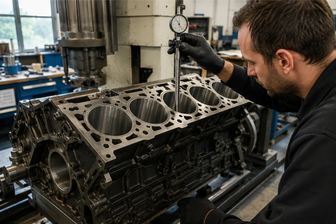 Bentley engine specialists carrying out professional engine assessment in Essex