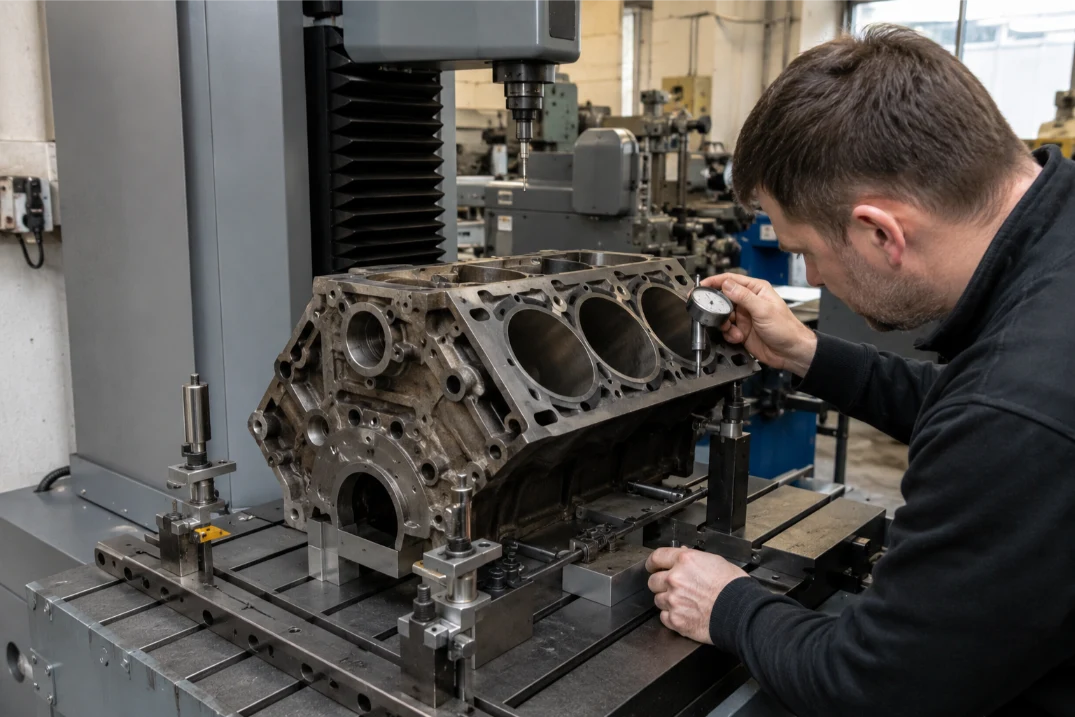 Customer consultation with Ferrari engine specialists in Leeds