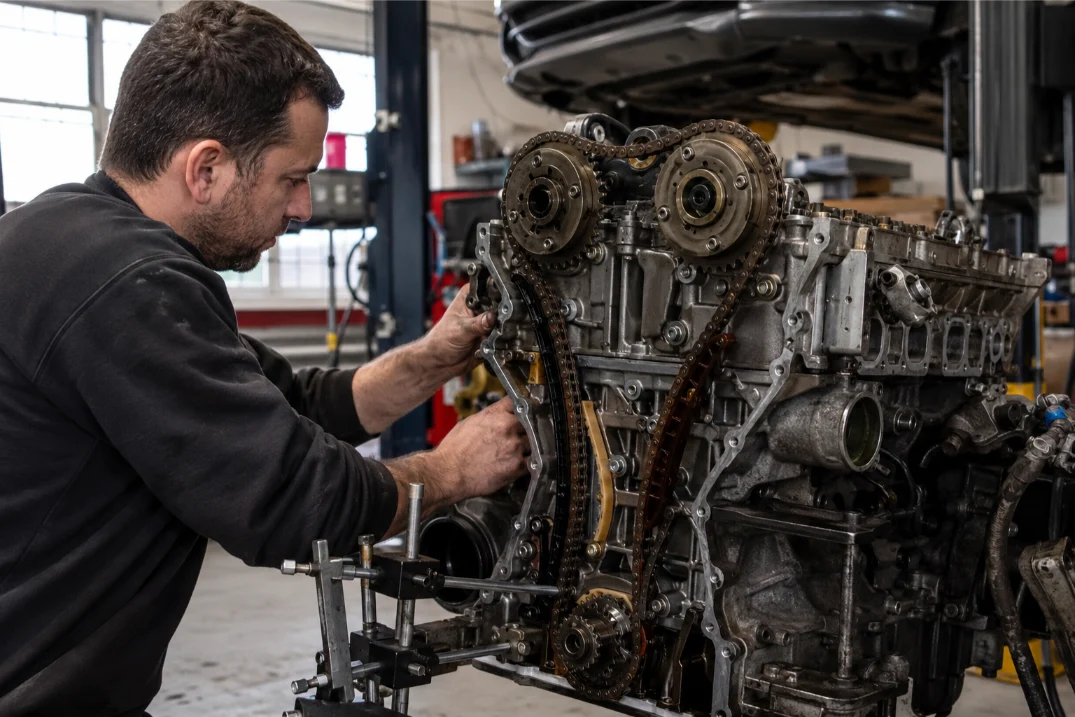 Engine machining workshop with specialist equipment and technicians in Bristol