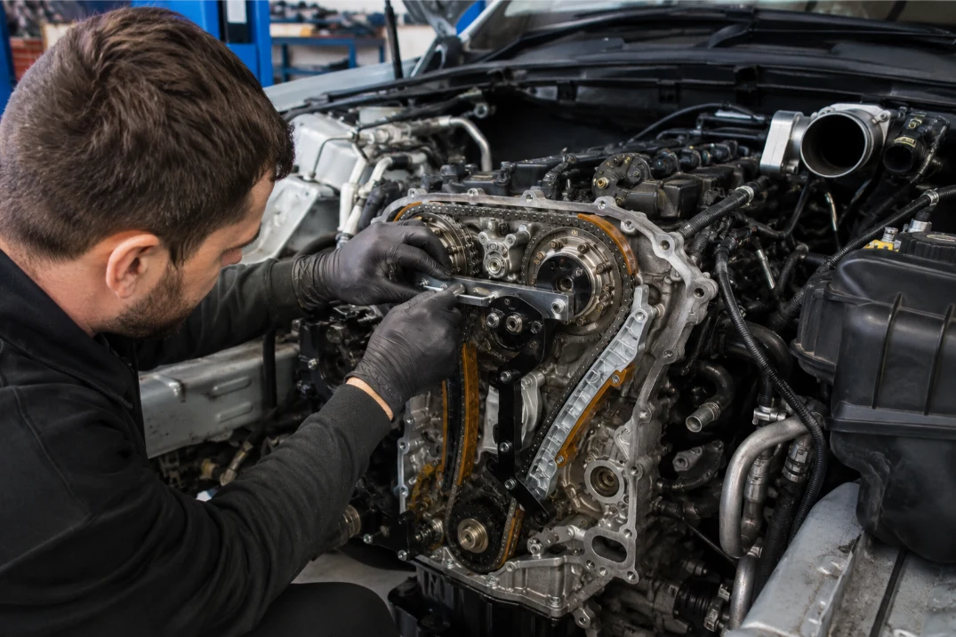BMW timing chain and timing belt repair in Leeds