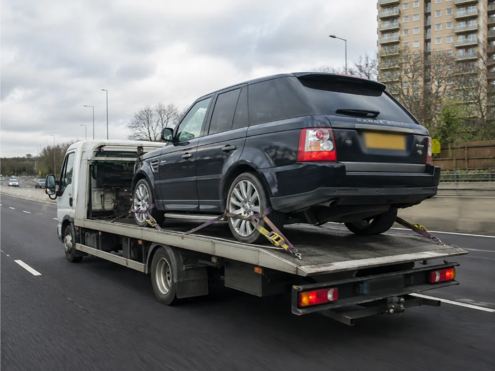 Vehicle collection and transport service for specialist engine repairs in Birmingham