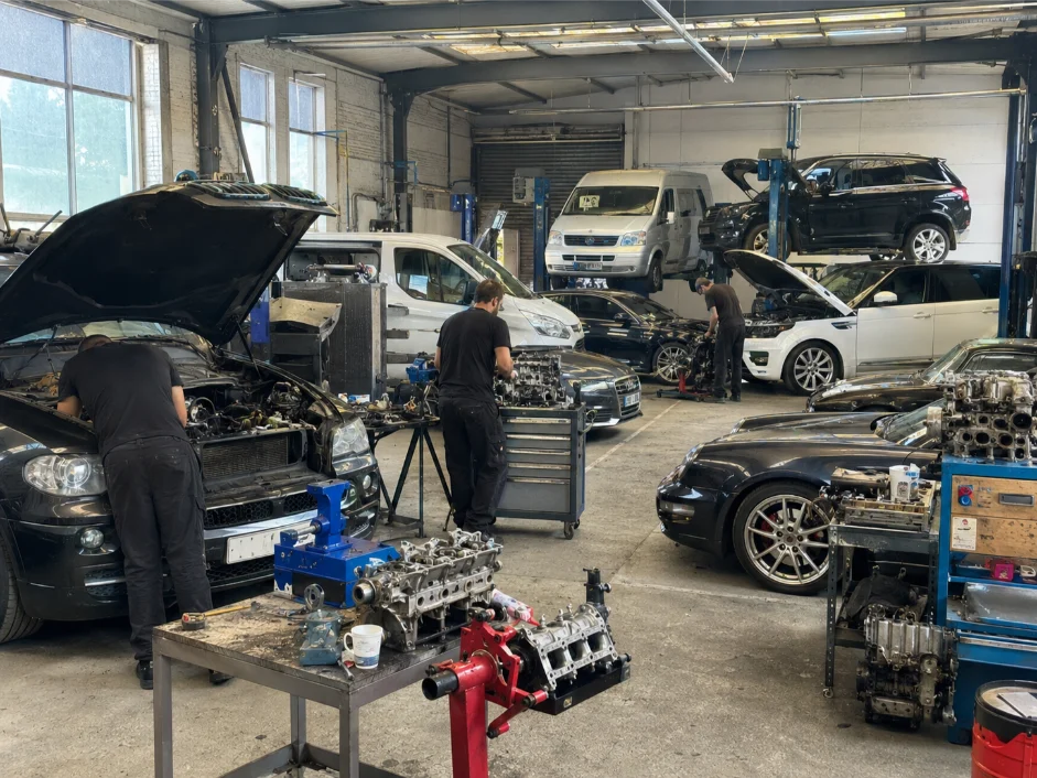 Vehicle Engine Rebuilding workshop United Kingdom